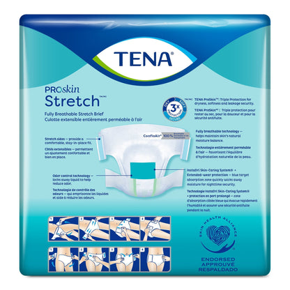 Tena® Stretch™ Super Incontinence Brief, Medium