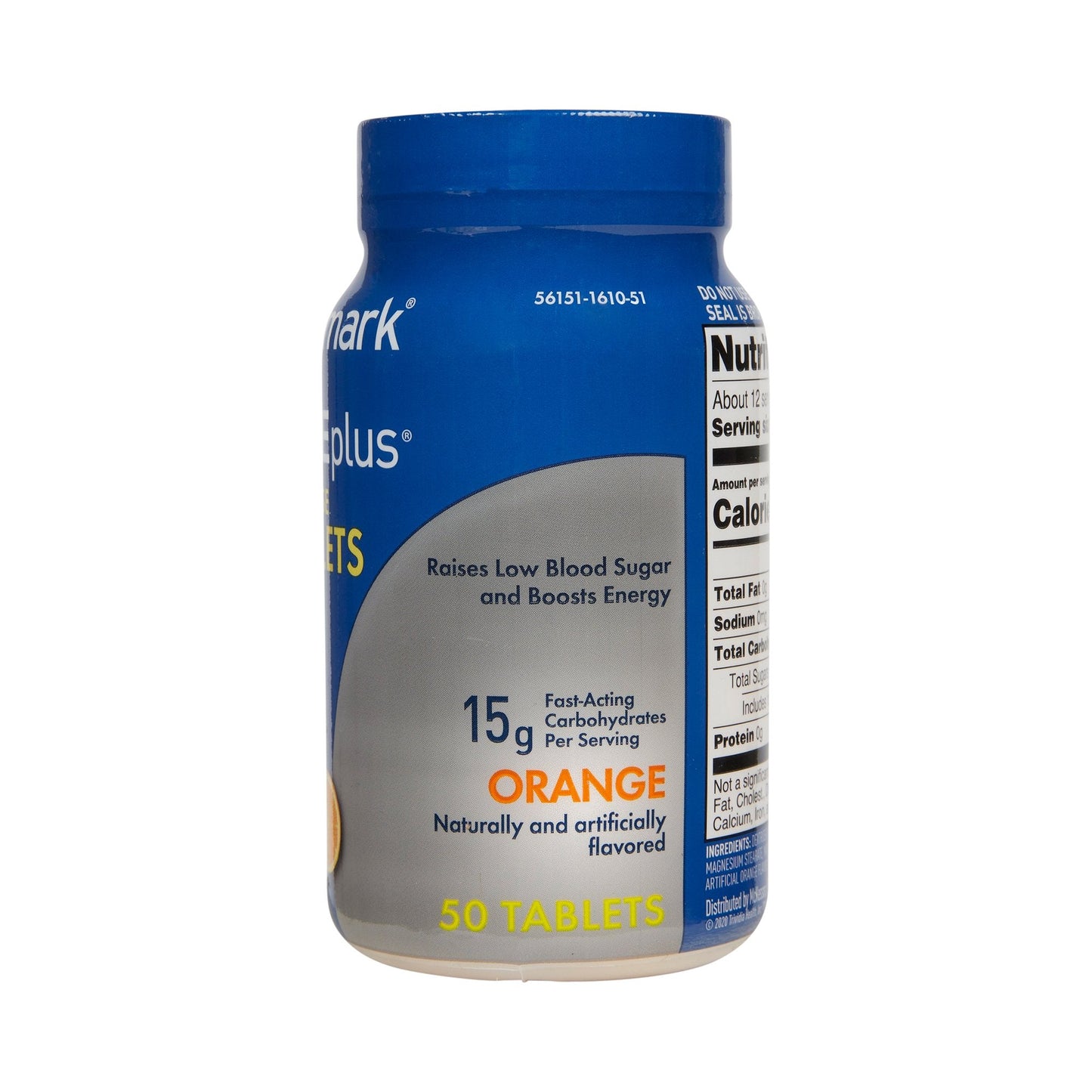 Sunmark® TRUEplus™ Orange Glucose Supplement, 50 ct