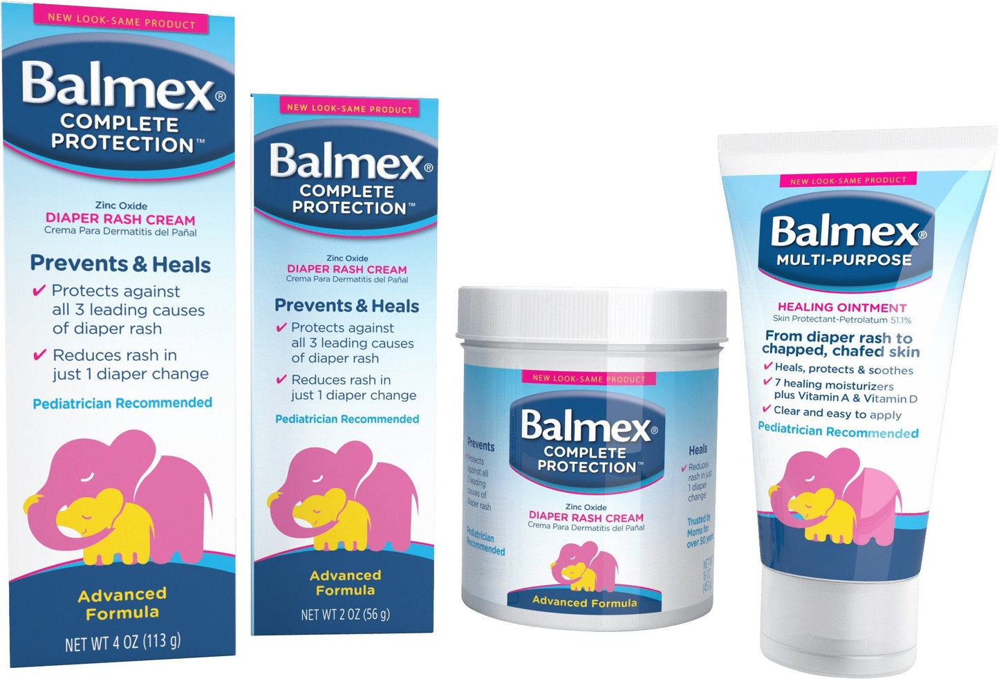 Balmex® Zinc Oxide Diaper Rash Cream, 16 fl. oz.