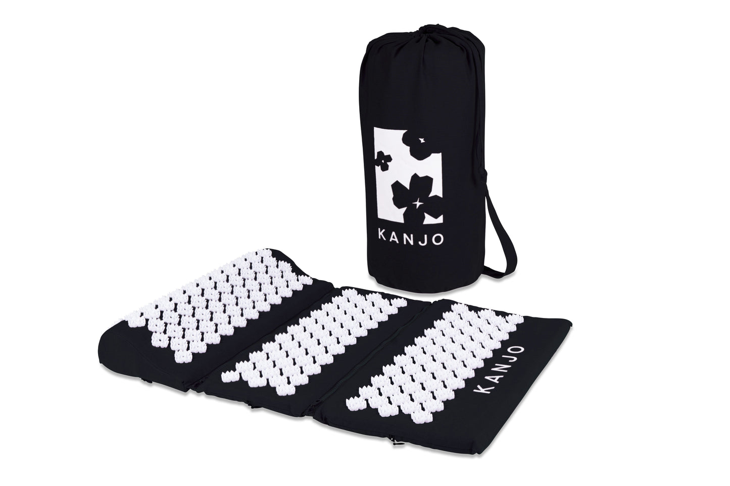 Kanjo Acupressure Zip-Apart Mat - Onyx