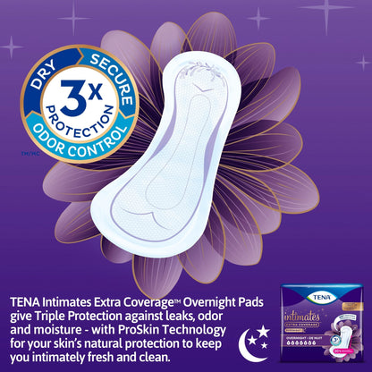 Tena® Intimates™ Overnight Bladder Control Pad, 16" Length, 28 ct