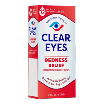 Clear Eyes® Redness Relief Eye Drops, 0.5 oz.