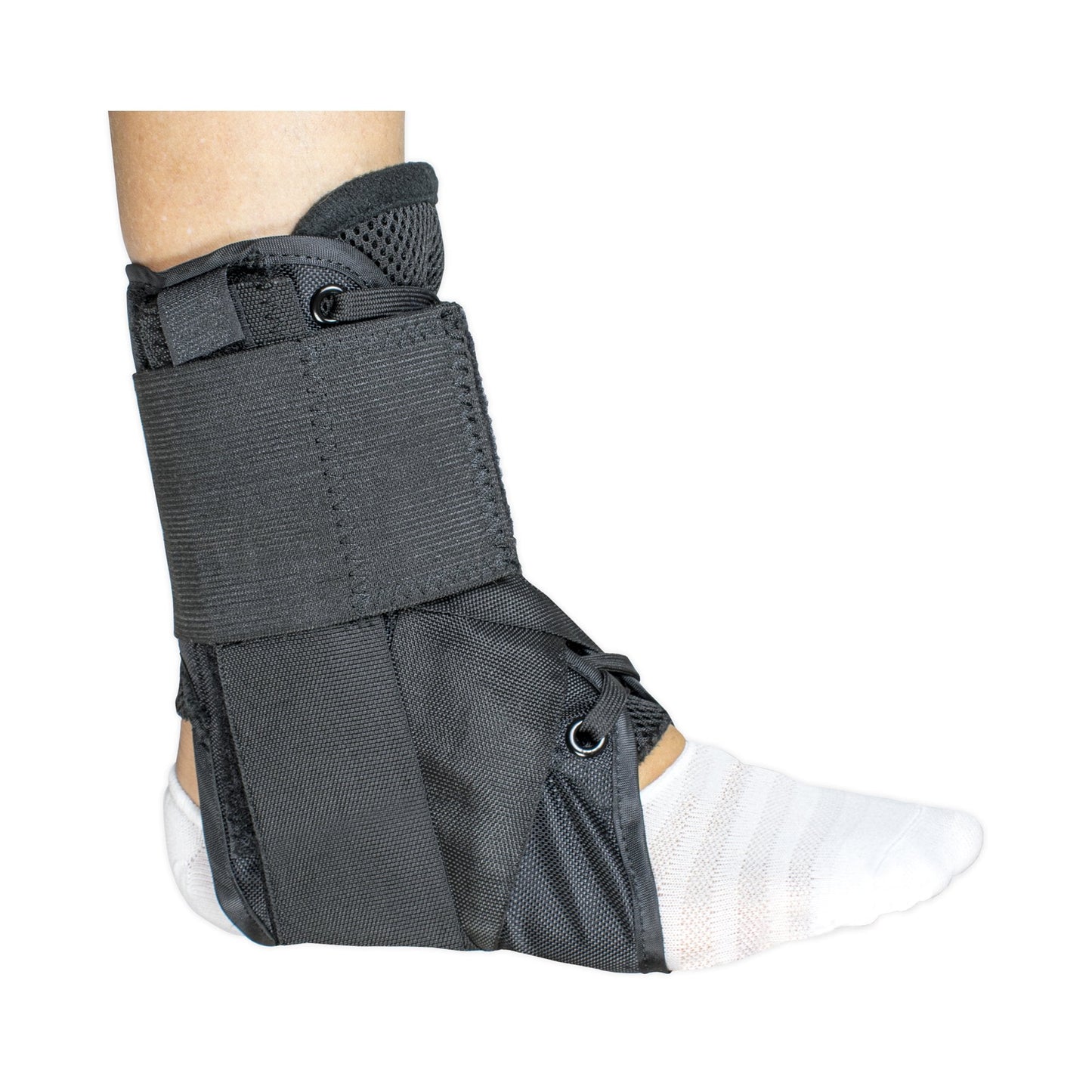 McKesson Low Profile Open Heel Open Toe Ankle Brace, XL