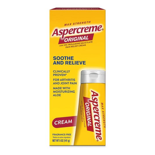 Aspercreme® Max Strength Original Pain Relief Cream, 5 oz.
