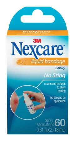 Nexcare No-sting Liquid Bandage Spray, 0.61 fl. oz.