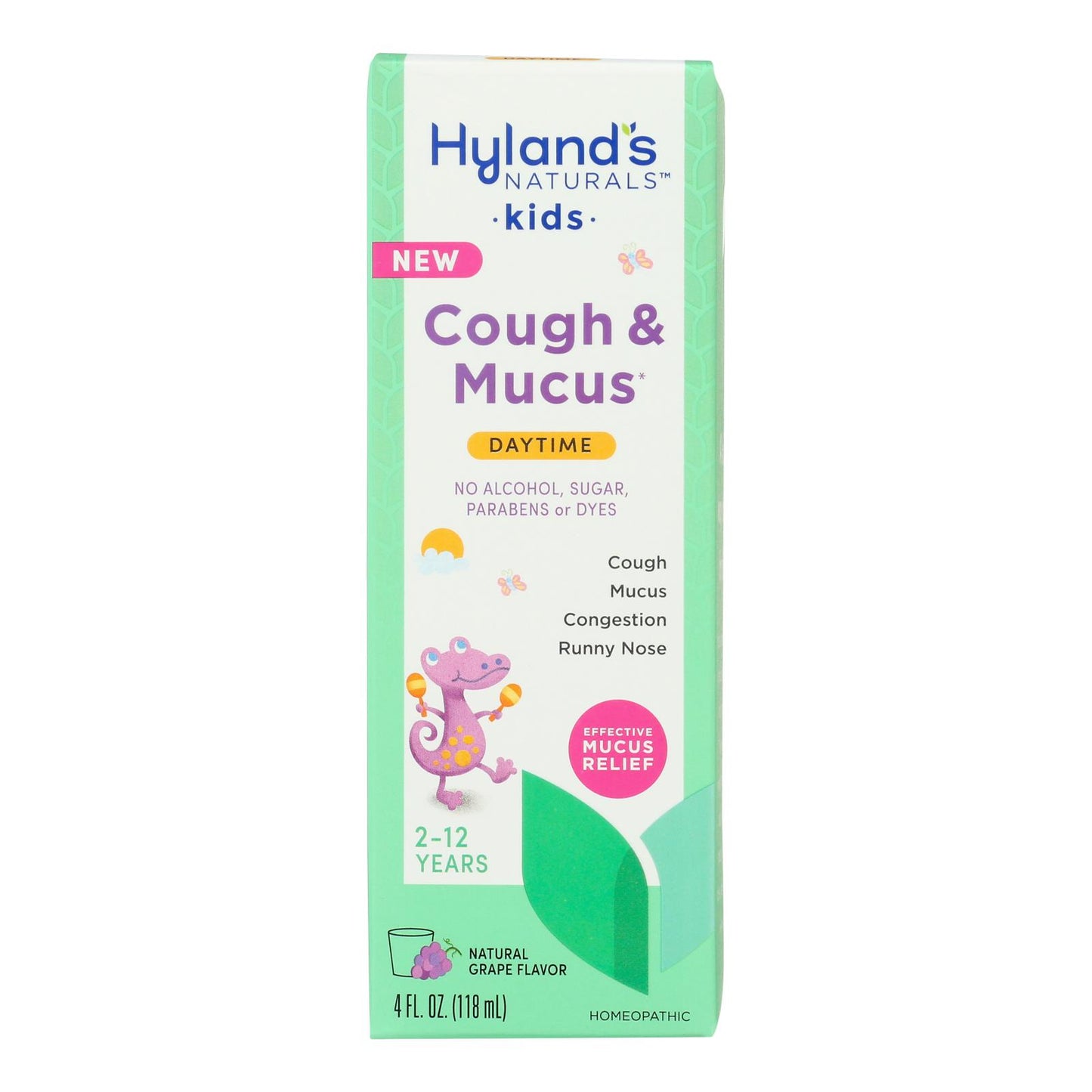 Hyland's Kids Cough & Mucus Day, 4 oz