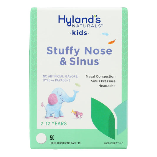 Hylands Sinus Stuffy Nose, 50 ct