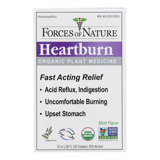 Forces Of Nature Heartburn Relief, 10 ml