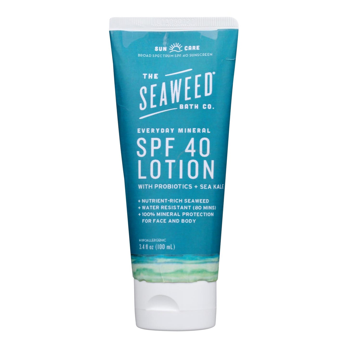 The Seaweed Bath Co SPF 40 Mineral Sunscreen Lotion, 3.4 oz.