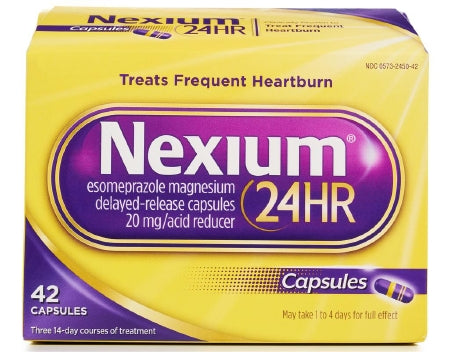 Nexium 24 HR Acid Reducer 20 mg Capsule, 42 ct.