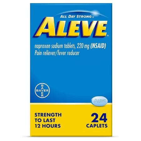 Aleve® Naproxen Sodium Pain Relief Caplets, 24 ct.