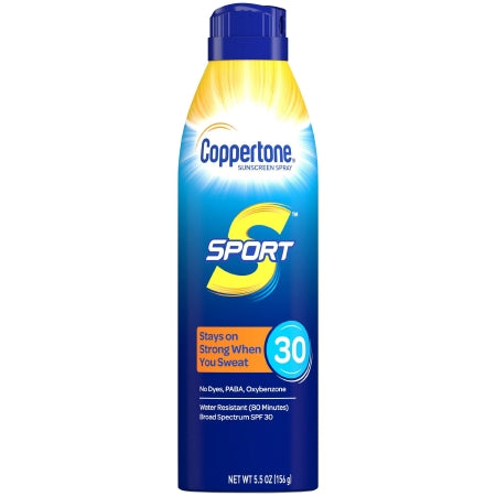 Coppertone Sport Sunscreen Spray, SPF 30, 5.5 oz.