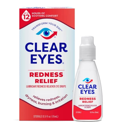 Clear Eyes Redness Relief Eye Drops, 0.5 fl. oz.
