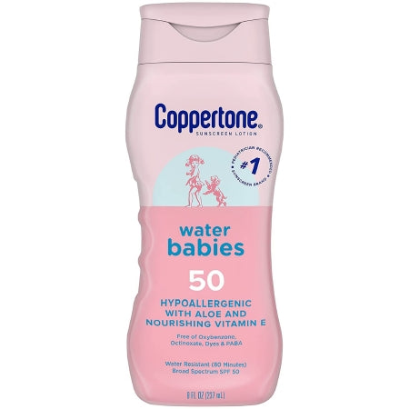 Coppertone Water Babies SPF 50 Lotion 8 oz. Bottle (EA)