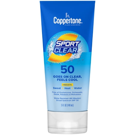 Coppertone Sport Clear SPF 50 Sunscreen Lotion, 5 oz