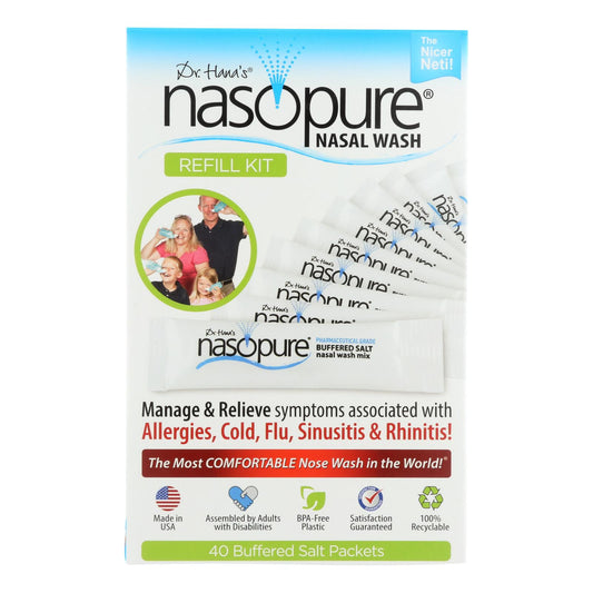 Dr. Hana's Nasopure Nasal Wash Refill Kit - 1 Each - 40 Ct