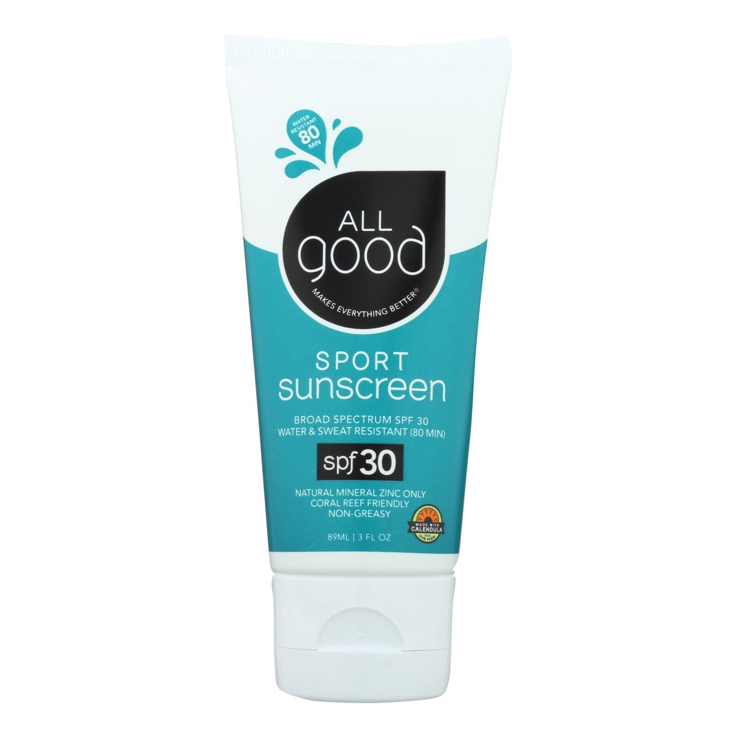 All Good Sport Sunscreen Lotion SPF 30, 3 oz.