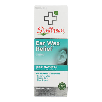 Similasan Ear Wax Homeopathic Relief Drops, 0.33 Fl Oz
