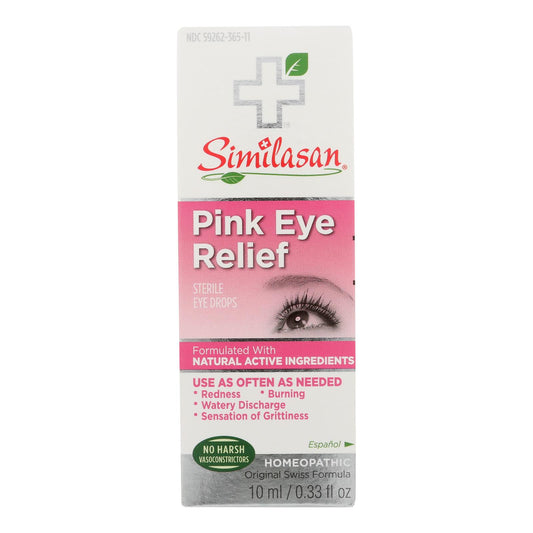 Similasan Pink Eye Relief Drops, 0.33 Fl Oz