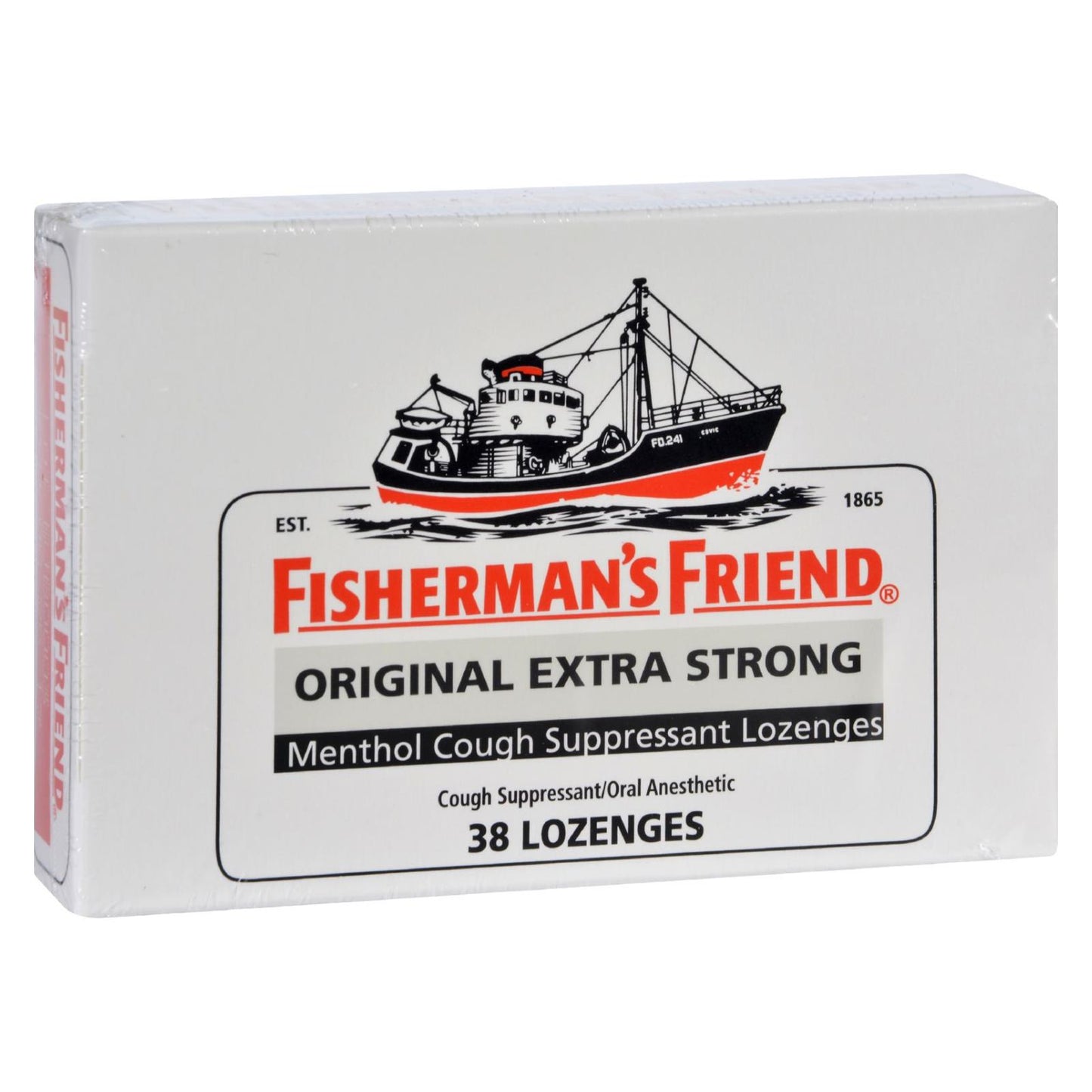 Fisherman's Friend Lozenges - Original Extra Strong, 38 Ct (Case of 6)