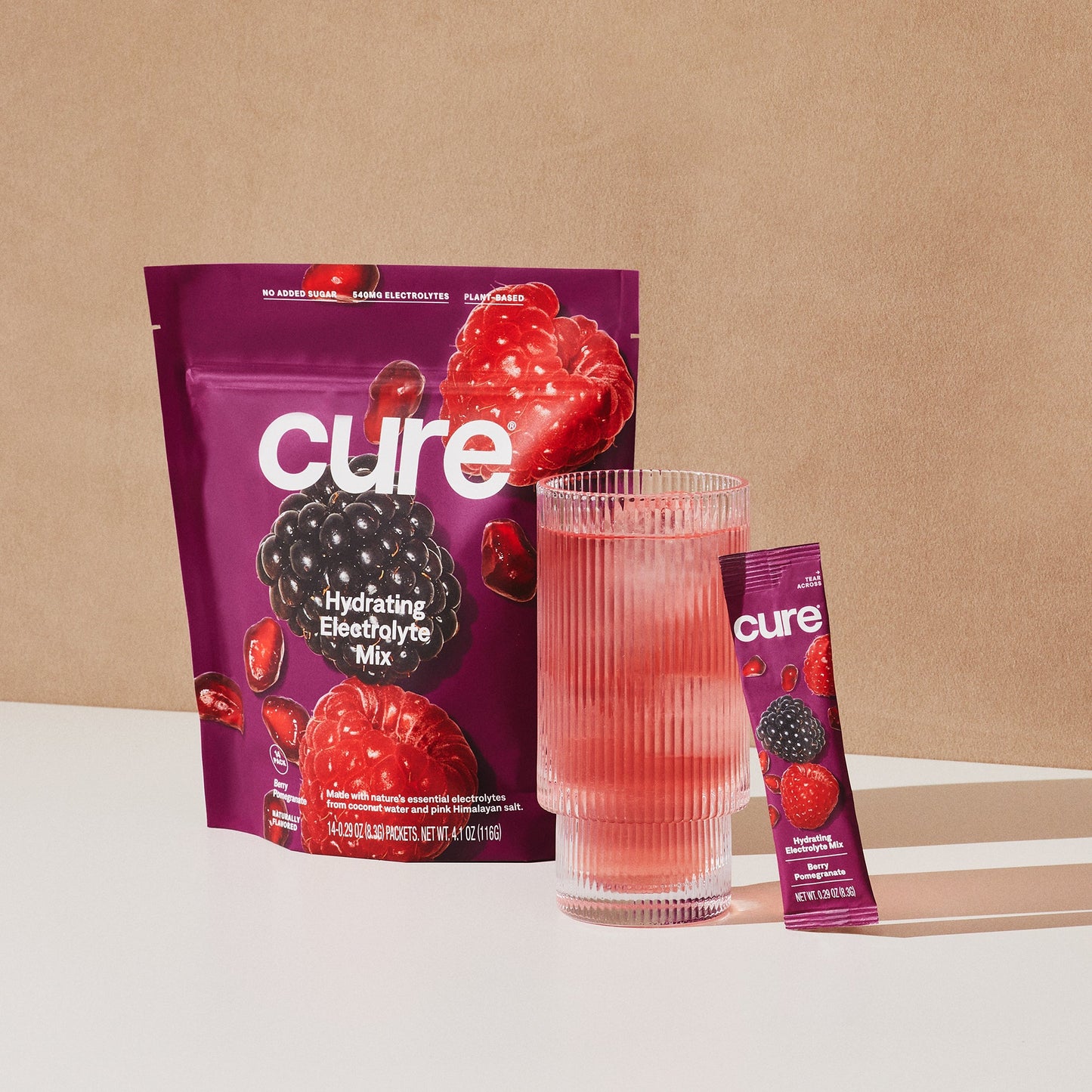 Cure Hydrating Electrolyte Mix Berry/Watermelon Bundle
