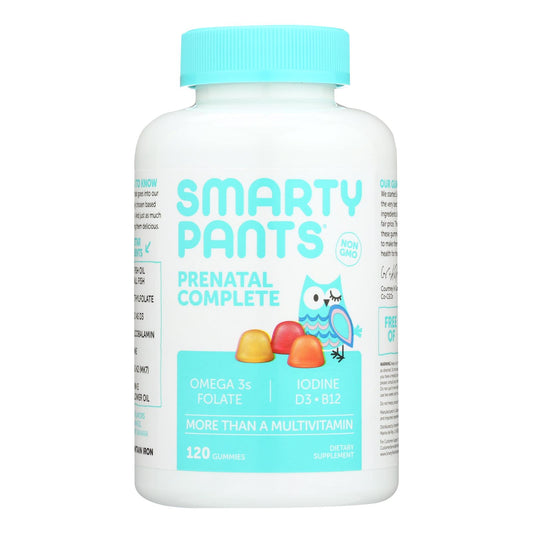 Smartypants Vitamins Prenatal Complete Strawberry Banana, Lemon, Orange Gummies, 80 ct
