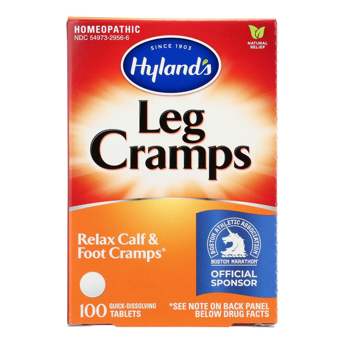 Hyland's Leg Cramps Relief, 100 Tablets