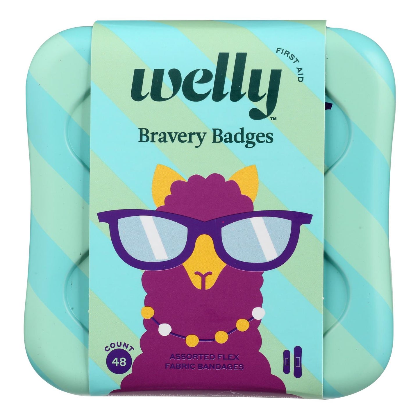Welly First Aid Bravery Bandages Pets, 48 Ct