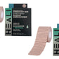 Heali Pro Kinesiology Tape Infused with Magnesium & Menthol, Beige Zebra, 40 Pre-Cut Strips