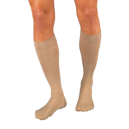 Compression Stocking JOBST? Relief? Knee High Large Beige Closed Toe (PR)