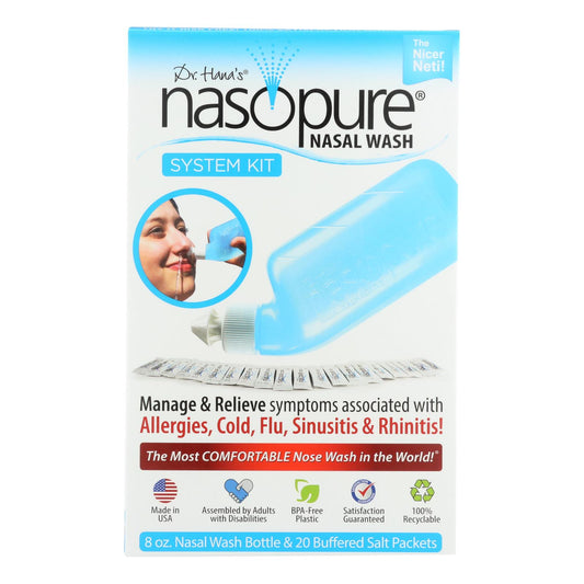 Dr. Hana's Nasopure Nasal Wash System Kit, 8 Oz