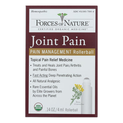 Forces Of Nature - Joint Pain Mngmnt - 1 Each - 4 Ml
