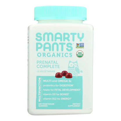 Smartypants Organics Prenatal Complete Vegetarian Gummy, 120 Ct