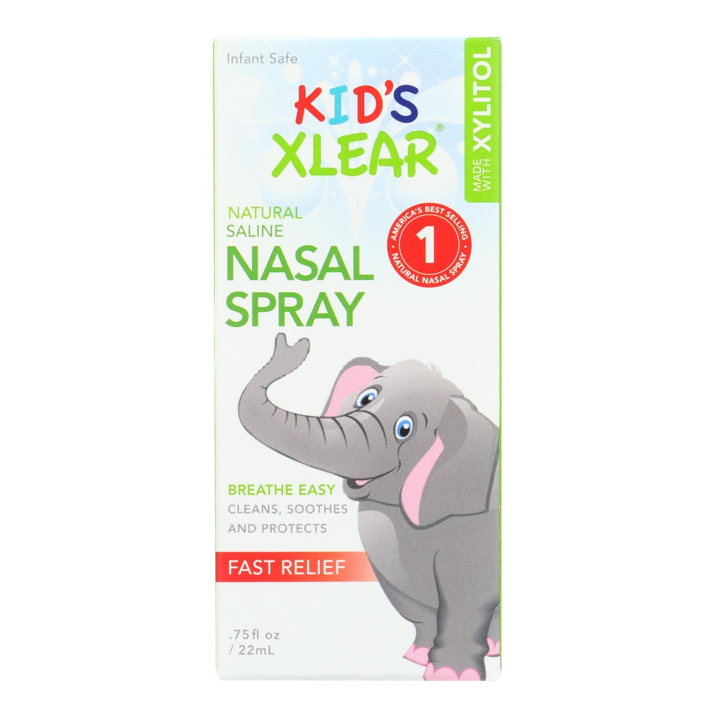 Xlear Kids Nasal Spray Sinus Relief - 0.75 fl. oz.