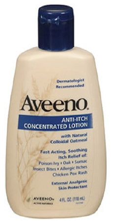 Aveeno Anti-Itch 3% Strength Lotion, 4 fl. oz.