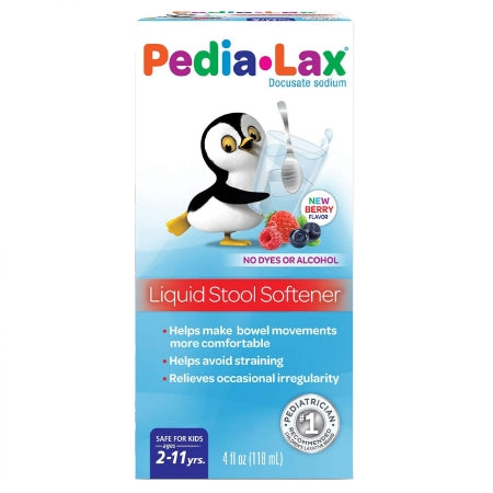 Stool Softener Pedia-Lax? Fruit Punch Flavor Liquid 4 oz. 50 mg / 15 mL Strength Docusate Sodium (EA)