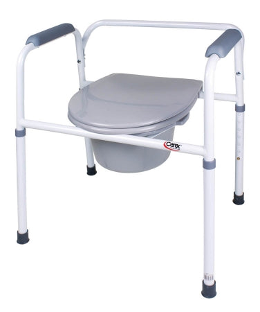 Carex Commode Chair Steel Frame 250 lbs. capacity