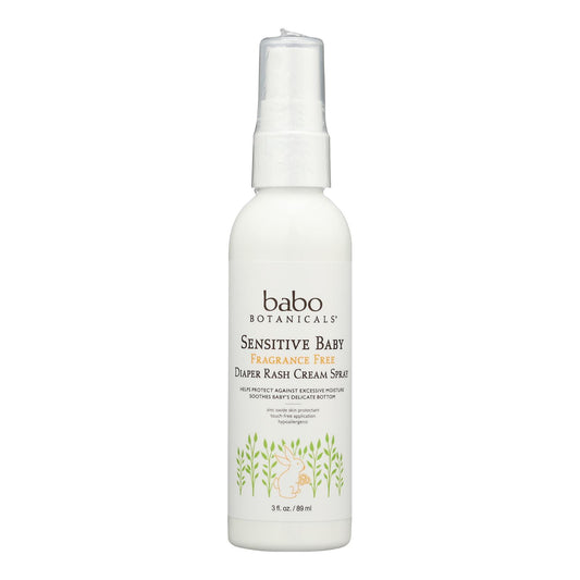 Babo Botanicals Sensitive Skin Diaper Rash Cream, 3 fl. oz.