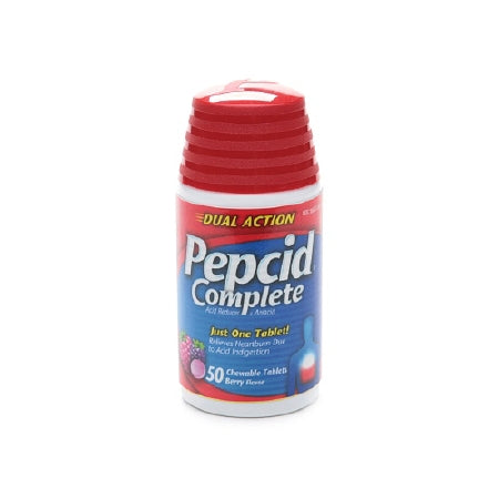 Pepcid Complete Antacid Chewable Berry Tablets, 50 ct.