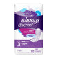 Always Discreet Light Absorbency Incontinence Pads, Size 3, 90 ct