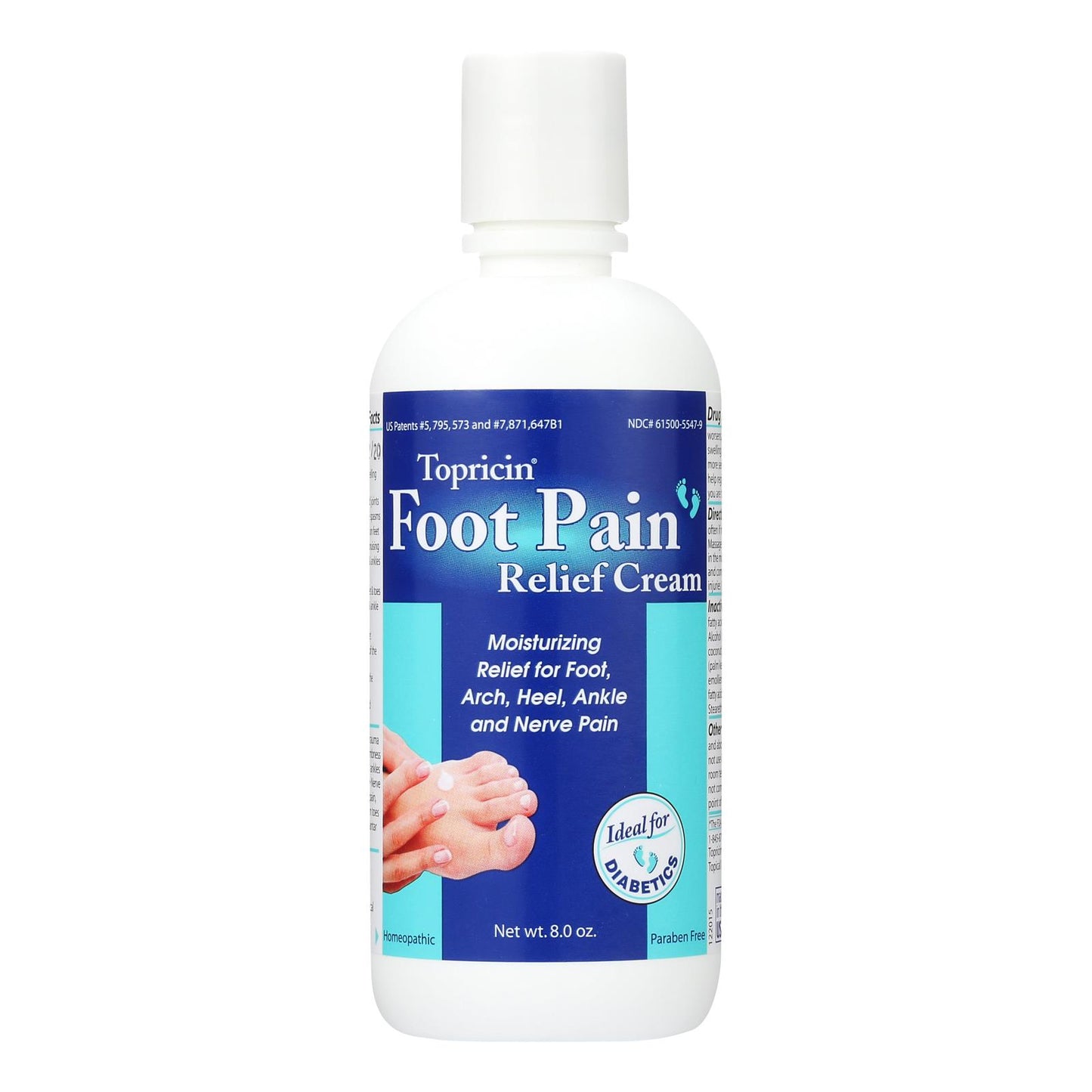 Topricin Foot Therapy Cream - 8 Oz