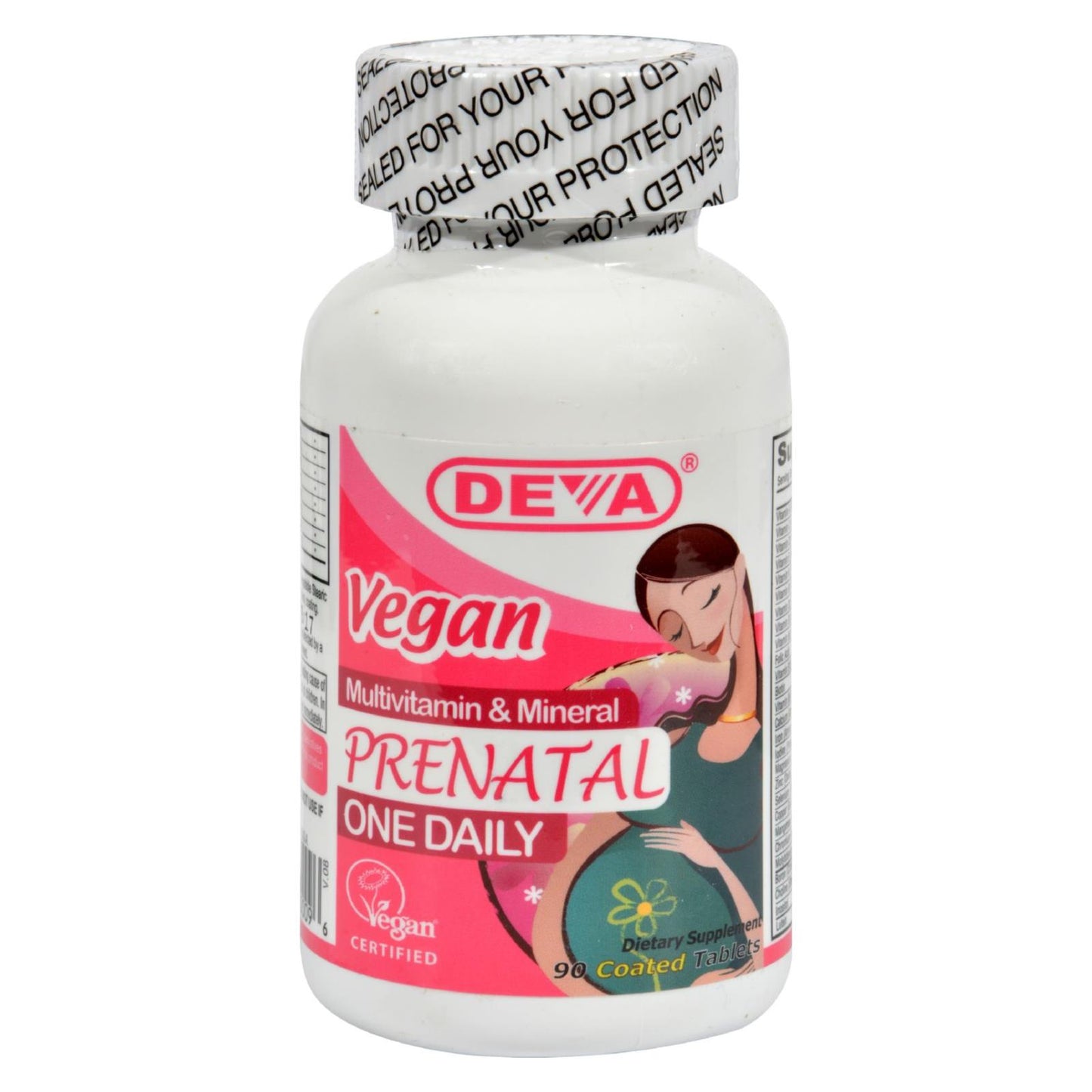 Deva Vegan Daily Prenatal Multivitamin, 90 Tablets