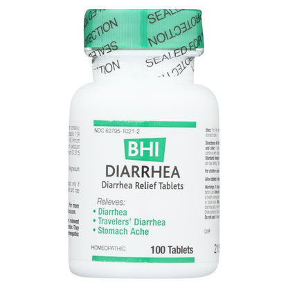 BHI Natural Diarrhea Relief Tablets, 100 ct.