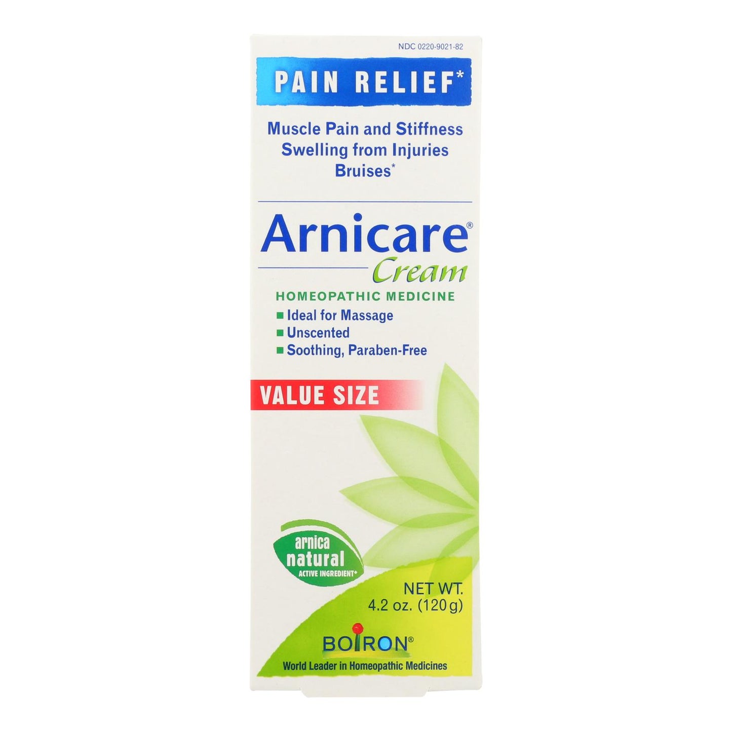 Boiron - Arnicare Pain Relief Cream - 4.2 Oz.