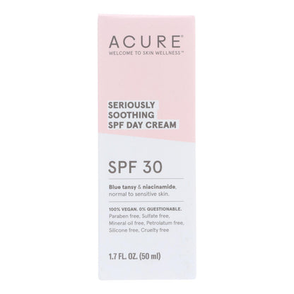 Acure Seriously Smoothing Day Cream, SPF 30, 1.7 fl oz
