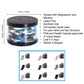 Heali Pro Kinesiology Tape Infused with Magnesium & Menthol, Blue Camo, 60 Pre-Cut strips