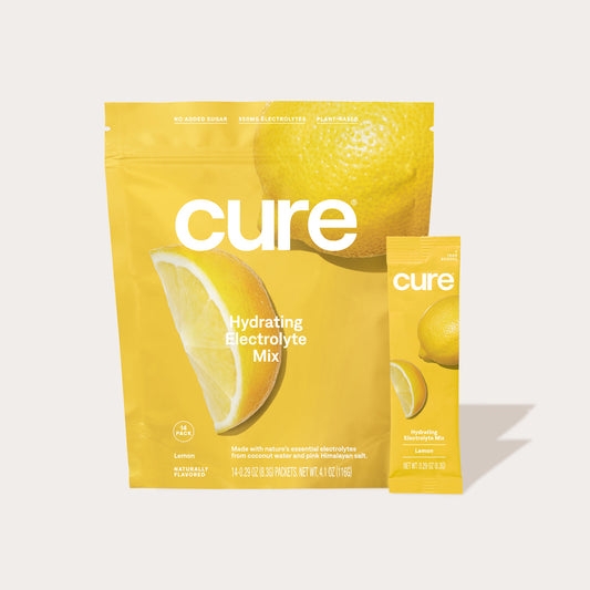 Cure Hydrating Electrolyte Mix, Lemon