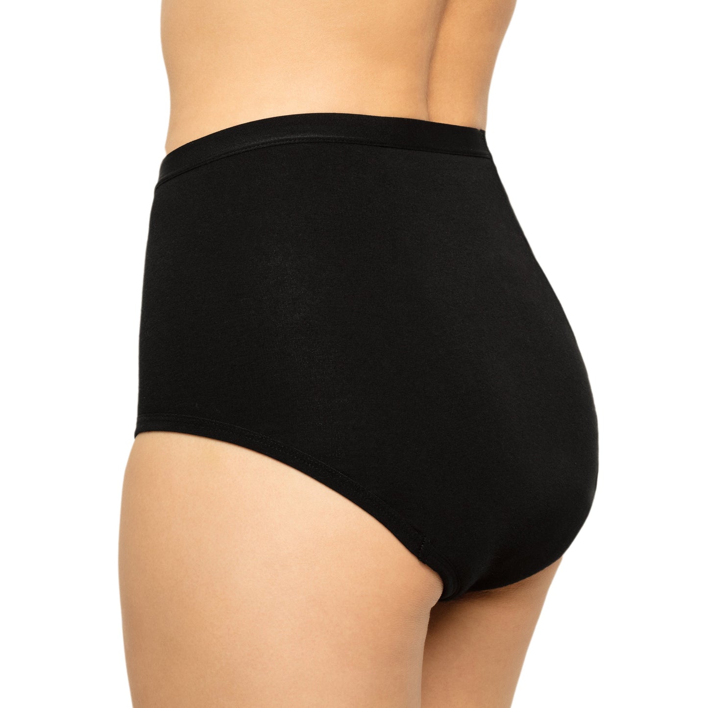 The High Waisted Period. in Organic Cotton For Heavy Flows. XS - 6XL