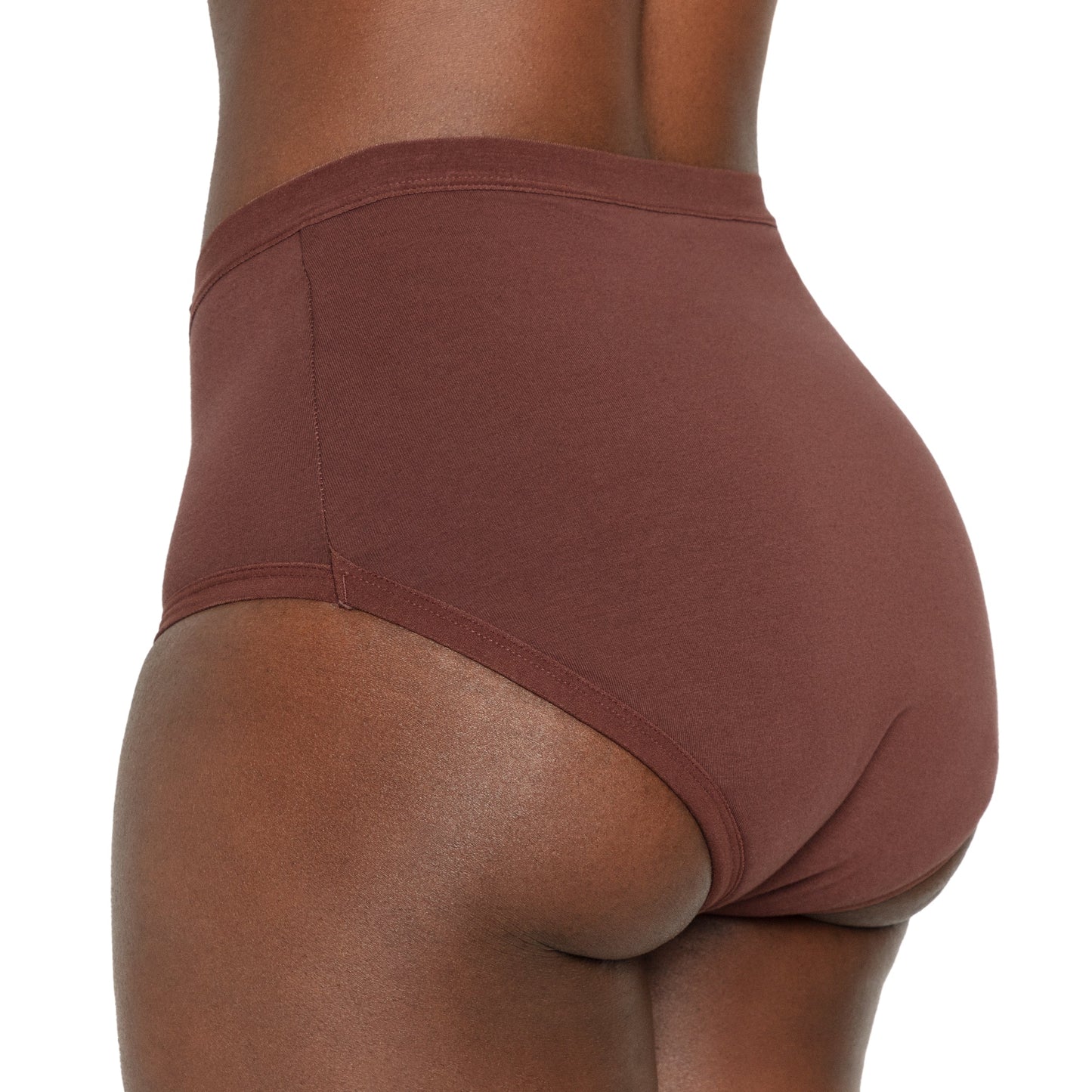 The High Waisted Period. in Organic Cotton For Heavy Flows. XS - 6XL