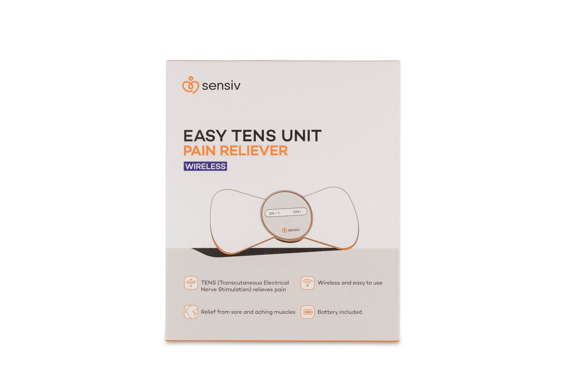 FSA-Approved Sensiv Tens Large Replacement Pads 2 Pack